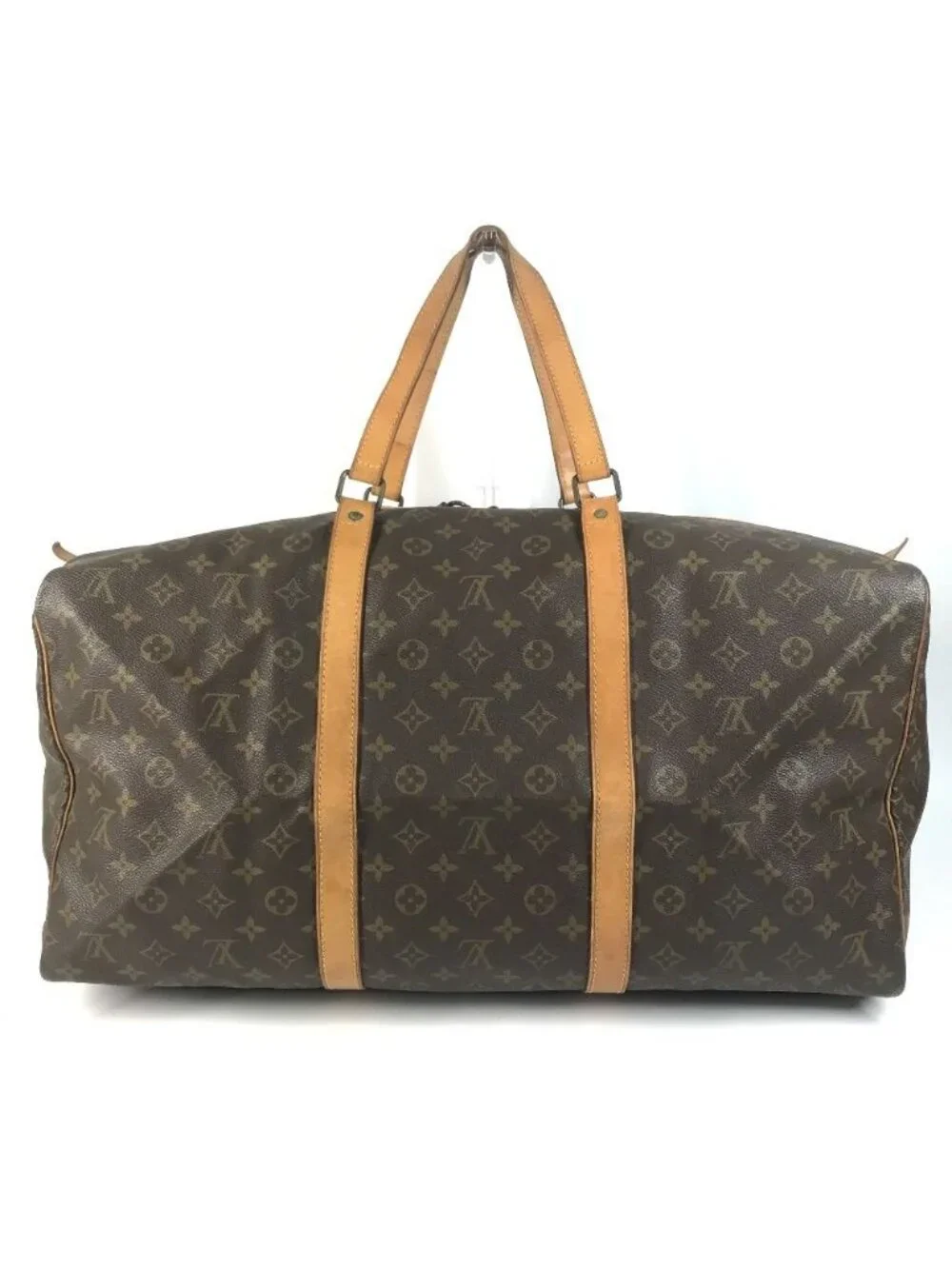 Louis Vuitton Boston Bag Sac 55 Monogram Canvas Brown